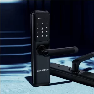 Khóa vân tay cửa gỗ AVOLOCK AV 63 BLACK