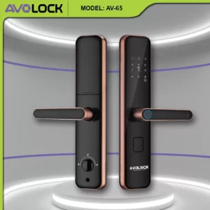 Khóa vân tay cửa gỗ AVOLOCK AV-65-G