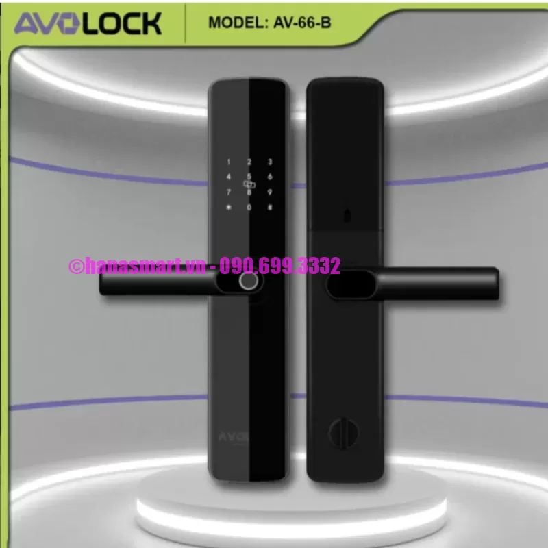 Khóa vân tay cửa gỗ AVOLOCK AV-66-B