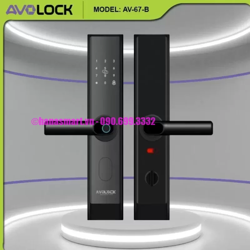 Khóa vân tay cửa gỗ AVOLOCK AV-67-B