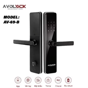 Khóa vân tay cửa gỗ AVOLOCK AV-69-B