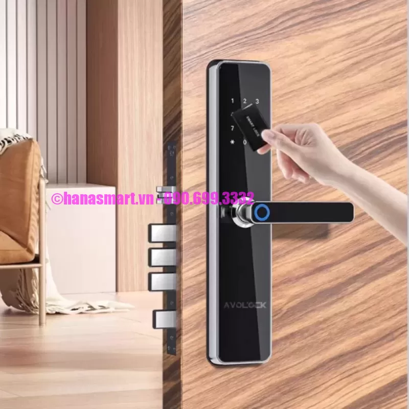 Khóa vân tay cửa gỗ AVOLOCK AV-69-IN