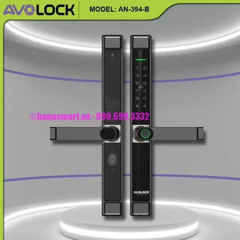 Khóa vân tay cửa nhôm AVOLOCK AN-394-B