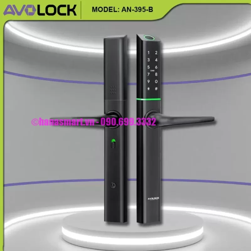 Khóa vân tay cửa nhôm AVOLOCK AN-395-B