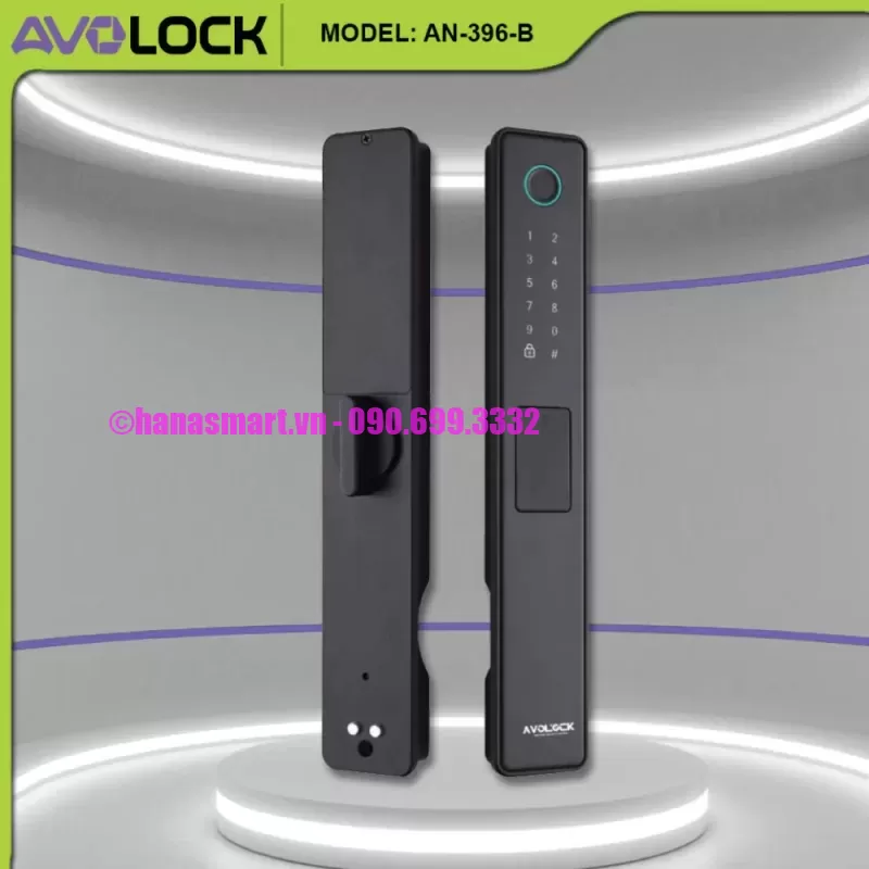 Khóa vân tay cửa nhôm AVOLOCK AN-396-B