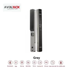 Khóa vân tay cửa nhôm AVOLOCK AN-399F GREY