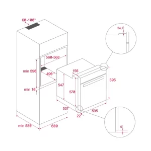 Lò nướng TEKA HCB 6525 SS 111020029