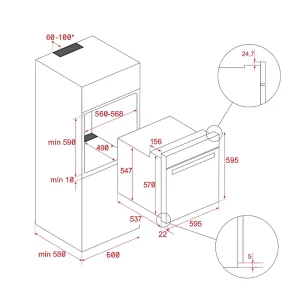 Lò nướng TEKA HCB 6545 SS 111020020