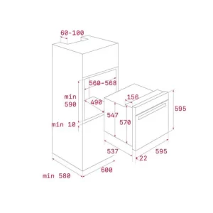 Lò nướng TEKA IOVEN INOX 41560160