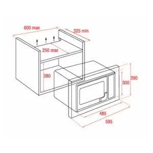 Lò vi sóng TEKA MB 620 BI SS 40584000