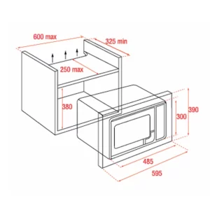 Lò vi sóng TEKA ML 820 BI BK-SS 40584201