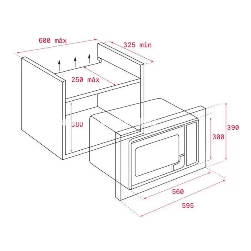 Lò vi sóng TEKA ML 8200 BIS BK 112060001