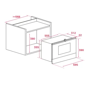 Lò vi sóng TEKA ML 8220 BIS L BK 112030001