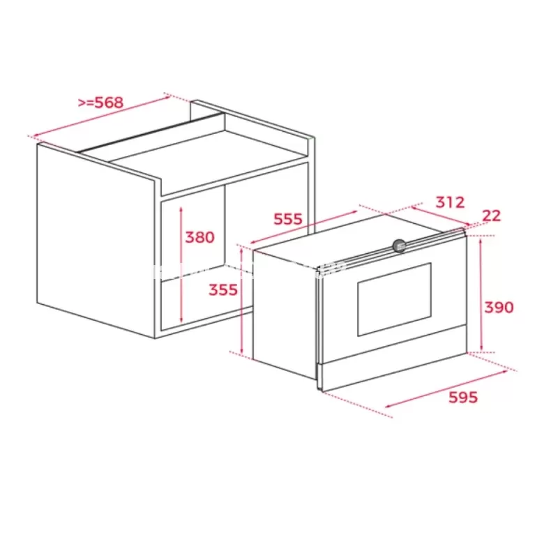 Lò vi sóng TEKA ML 8220 BIS L BK 112030001