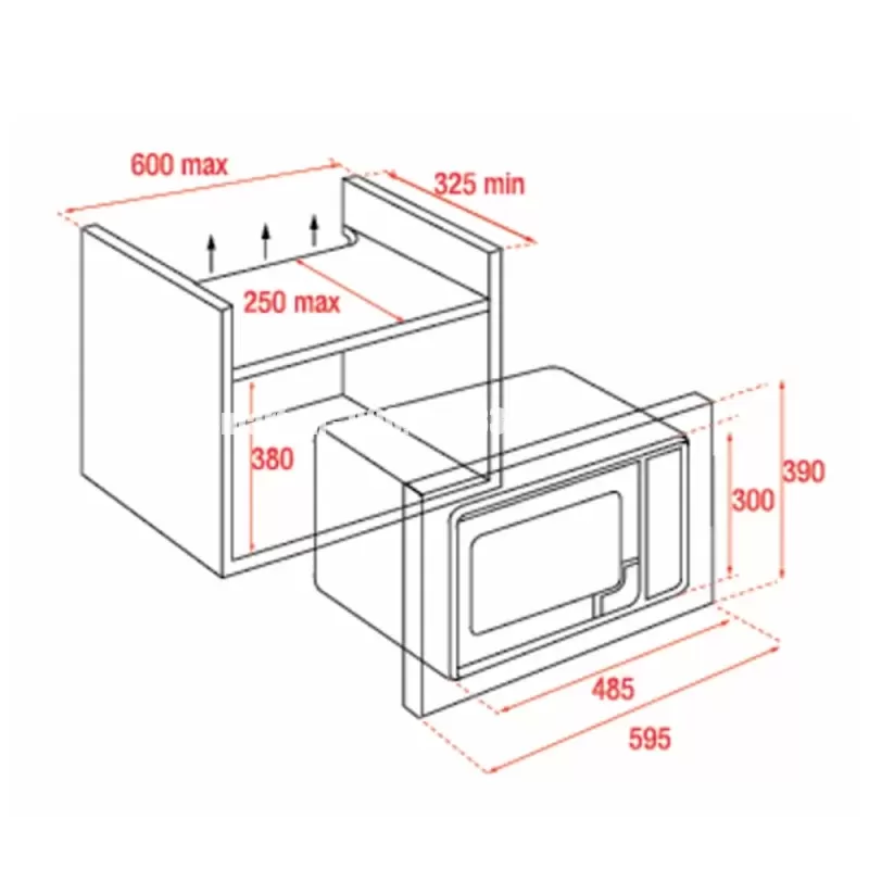 Lò vi sóng TEKA MS 620 BIS SS 40584010