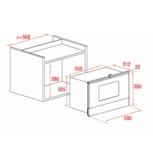 Lò vi sóng TEKA MS 622 BI L SS 40584102