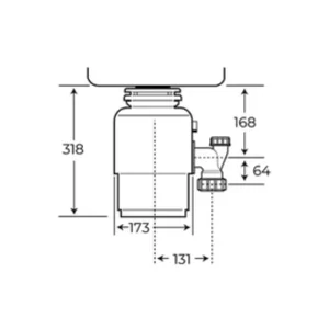 Máy hủy rác TEKA TR 550 115890013