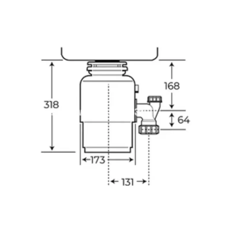 Máy hủy rác TEKA TR 550 115890013