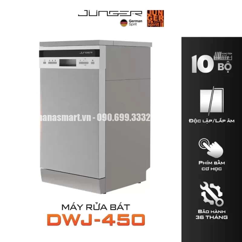 Máy rửa bát JUNGER DWJ-450