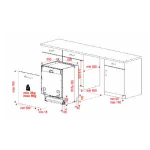 Máy rửa chén TEKA DFI 76950 114260004