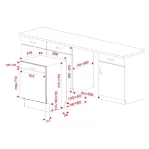 Máy rửa chén TEKA DSI 76850 SS 114260009