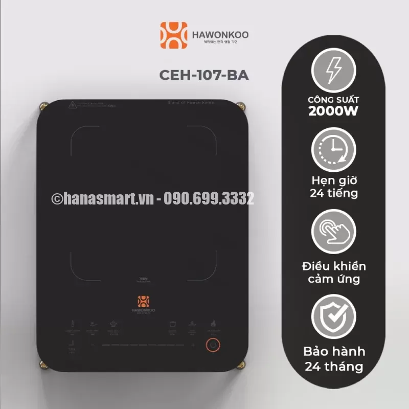 Bếp từ đơn HAWONKOO CEH-107-BA