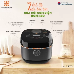 Nồi cơm điện HAWONKOO RCH-150-BA