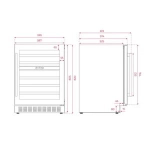 Tủ rượu TEKA RVU 20046 GBK 113600008