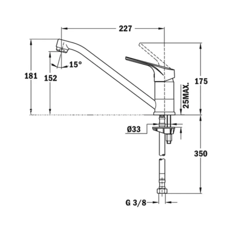 Vòi rửa chén TEKA MTP 913 469130210