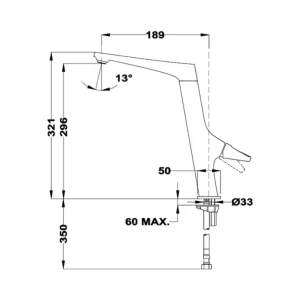 Vòi rửa chén TEKA SE 915 116030030