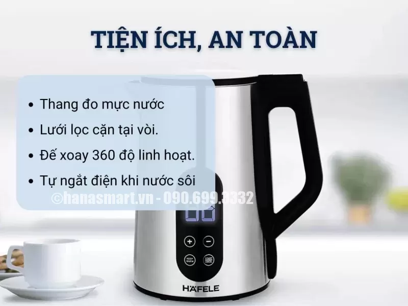 Ấm đun siêu tốc Hafele HS-K1707DX 535.44.170 - am dun sieu toc hafele hs k1707dx 535 44 1701