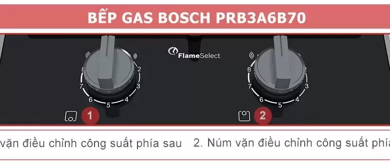 Bếp Gas Bosch PRB3A6B70 Serie 8