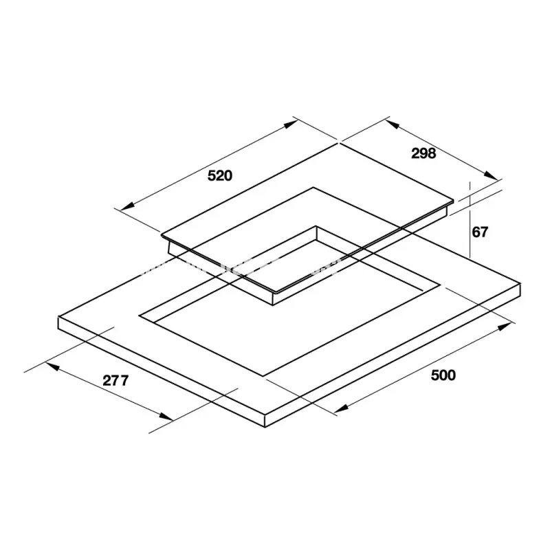 Bếp hồng ngoại Hafele HC-R302D 536.61.670 - bep hong ngoai hafele hc r302d 536 61 6703