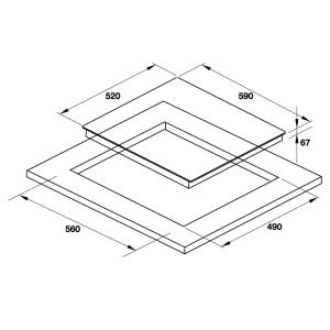 Bếp hồng ngoại Hafele HC-R603D 536.01.901 - bep hong ngoai hafele hc r603d 536 01 9015