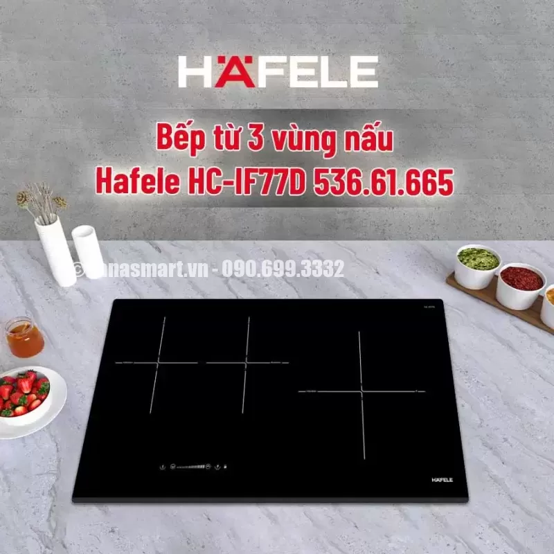 Bếp từ 3 vùng nấu Hafele HC-IF77D 536.61.665 - bep tu 3 vung nau hafele hc if77d 536 61 6655