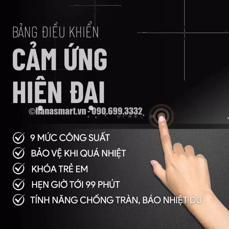 Bếp từ 3 vùng nấu Hafele HC-IS773EA 535.02.242 - bep tu 3 vung nau hafele hc is773ea 535 02 2422