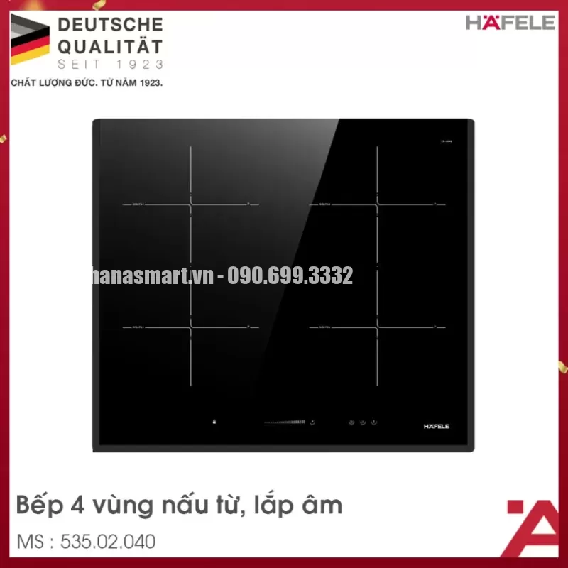 Bếp từ 4 vùng nấu Hafele HC-I604D 535.02.040 - bep tu 4 vung nau hafele hc i604d 535 02 0401