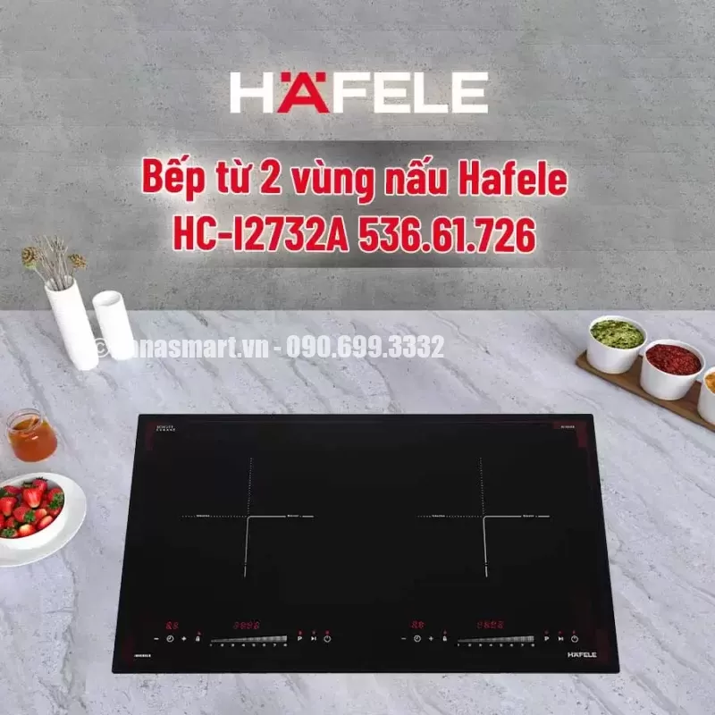 Bếp từ đôi Hafele HC-I2732A 536.61.726 - bep tu doi hafele hc i2732a6