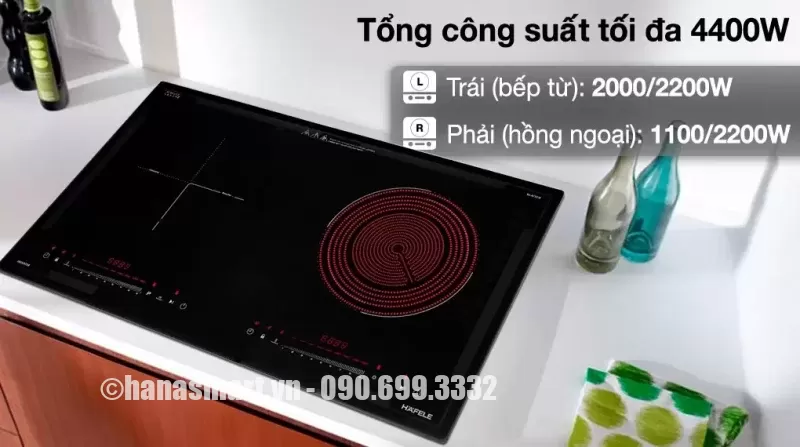 Bếp từ hồng ngoại Hafele HC-H7321B 536.61.856