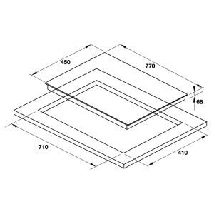 Bếp từ hồng ngoại Hafele HC-M773D 536.61.705 - bep tu hong ngoai hafele hc m773d 536 61 7055