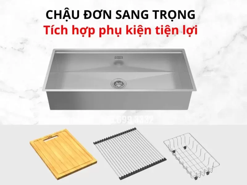 Chậu rửa chén bát Hafele HS24-SSN1S-8644 567.24.477