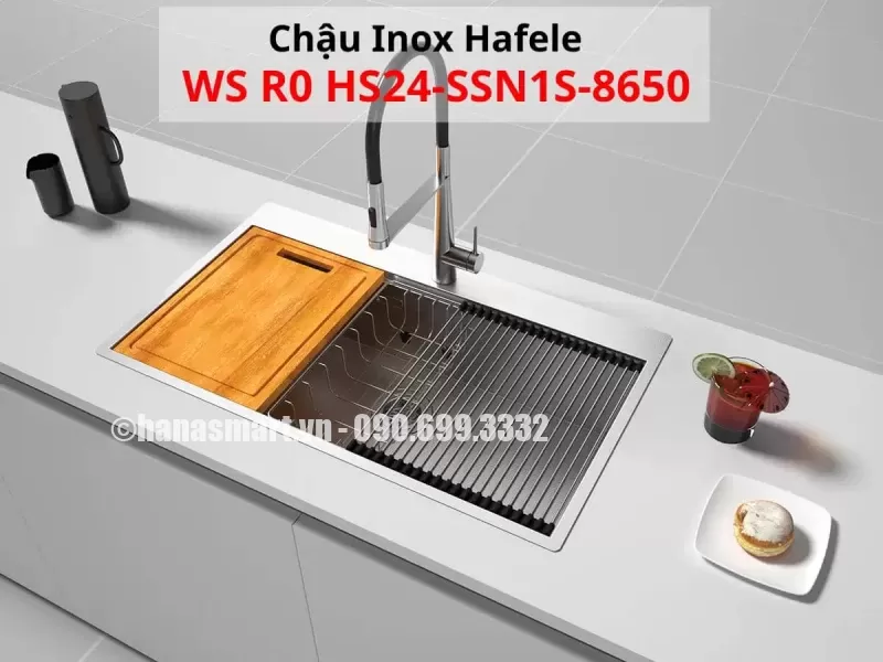 Chậu rửa chén bát Hafele HS24-SSN1S-8650 567.20.637