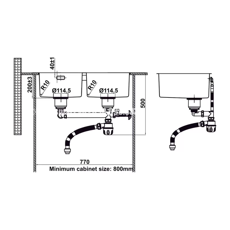 Chậu rửa chén bát Hafele HS24-SSN2S-750 567.24.427 - chau rua chen bat hafele hs24 ssn2s 750 567 24 4271