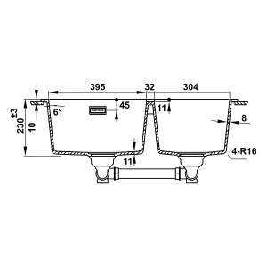 Chậu rửa chén đá Hafele HS22-GEN2S90 577.25.310 - chau rua chen da hafele hs22 gen2s90 577 25 3107