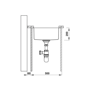 Chậu rửa chén Hafele HS20-SSN1S50 567.20.227 - chau rua chen hafele hs20 ssn1s50 567 20 2275