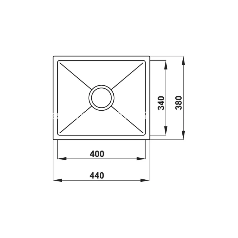 Chậu rửa chén Hafele HS20-SSN1S50 567.20.227 - chau rua chen hafele hs20 ssn1s50 567 20 2276