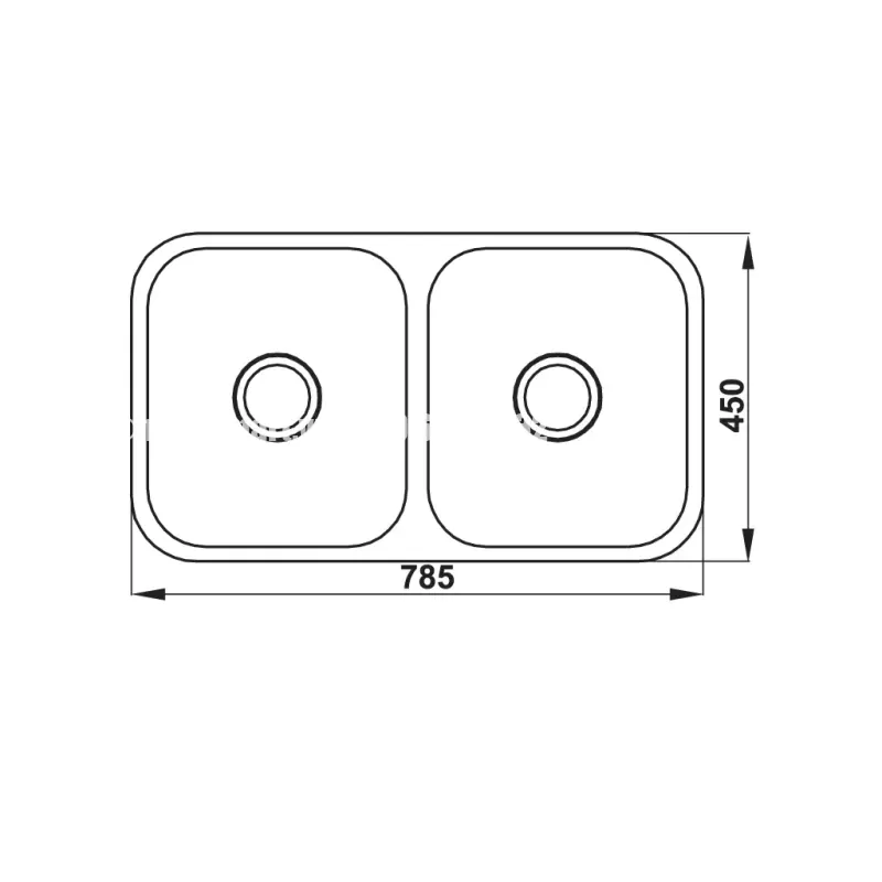 Chậu rửa chén Hafele HS20-SSN2R90S 567.20.506 - chau rua chen hafele hs20 ssn2r90s 567 20 5067