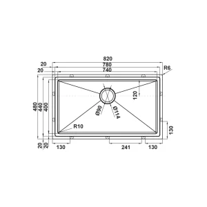 Chậu rửa chén Hafele HS21-SSN1S90 567.94.020 - chau rua chen hafele hs21 ssn1s90 567 94 0208