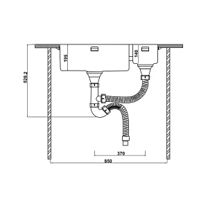 Chậu rửa chén Hafele HS21-SSN2S80P 567.94.080 - chau rua chen hafele hs21 ssn2s80p 567 94 0805