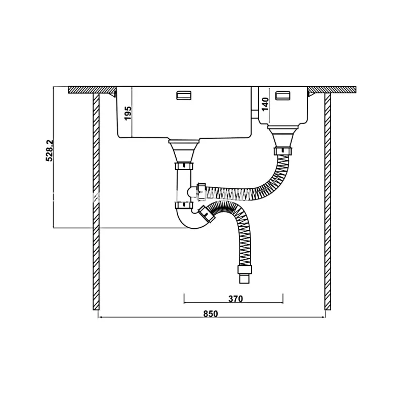 Chậu rửa chén Hafele HS21-SSN2S80P 567.94.080 - chau rua chen hafele hs21 ssn2s80p 567 94 0805